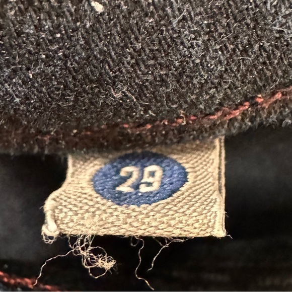 Citizens of Humanity Black Elson Medium Rise Straight Leg Size 29 - Picture 11 of 12